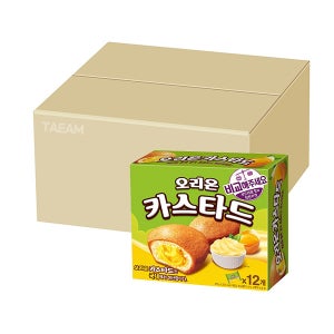 오리온 카스타드 276g 8개