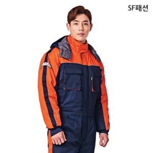 방한모자 탈부착 스즈끼 겨울 정비복 작업복