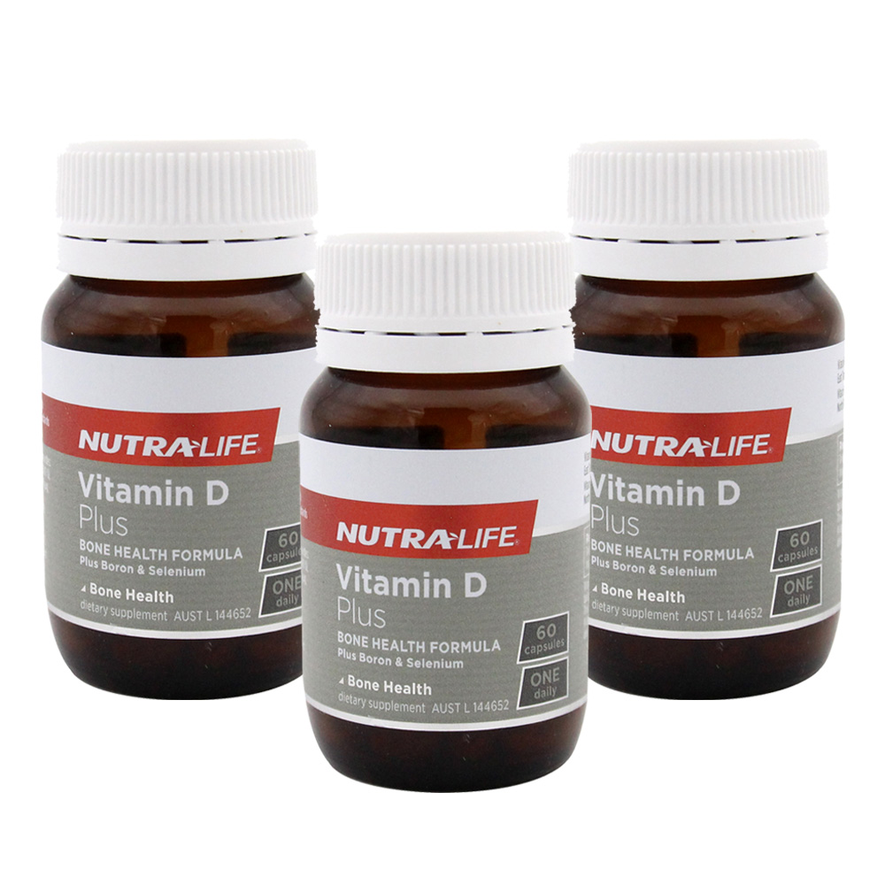(뉴질랜드 비타민D) 뉴트라라이프 비타민D 60캡슐 3통