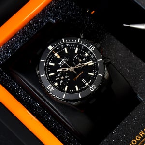 미도 오션스타 크로노그래프 블랙 M026.627.37.051.00 백화점AS가능