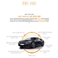 레인보우썬팅 IRIS V90 독일27년 기술의 레인보우필름 자동차썬팅 전국전문시공대리점