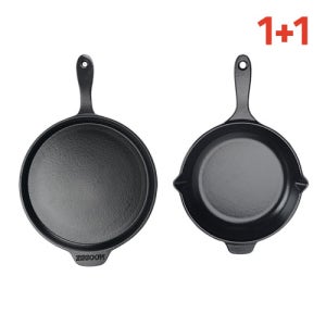 1+1기획 무쇠 주물팬 그리들25 스킬렛24