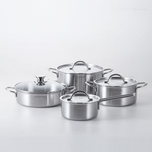 쉐프윈 스텐 통5중 인덕션 냄비세트 인덕션용 신혼냄비세트 4종