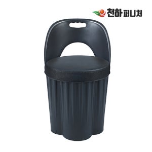 국내제작 등받이형 드럼통의자 업소용 및 식당의자 고깃집 옷보관 머핀스툴