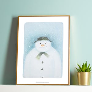The Snowman, 레이먼드 브릭스 스노우맨 그림액자