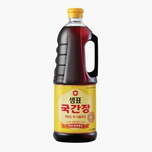 더식구 샘표 국간장 1.7L 6개 국 나물 무침 간장