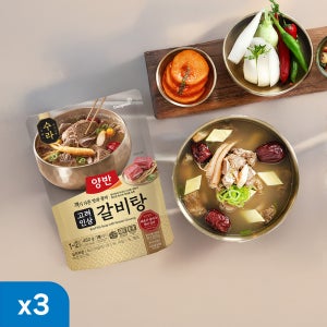 동원 양반 수라 고려인삼갈비탕 460g 3봉