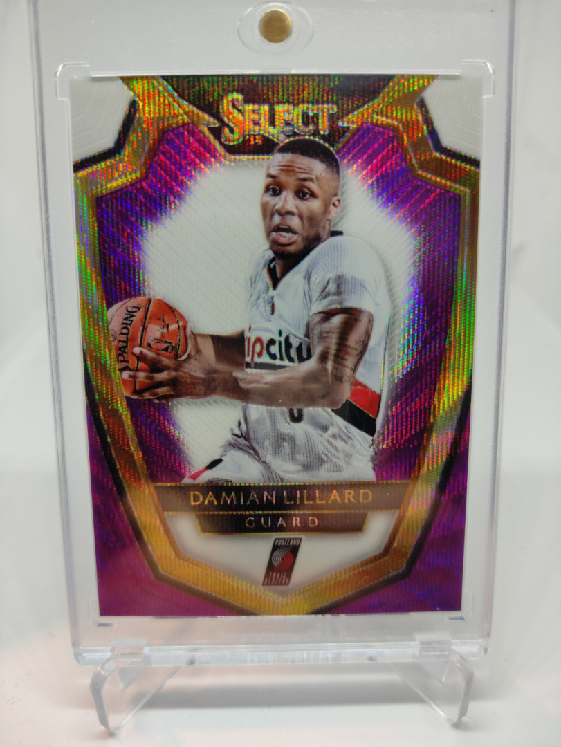 2014 Panini Select PRIZM PW 데미안 릴라드 Lillard NBA 카드