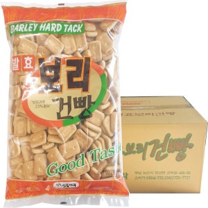 45년 전통 발효 보리건빵 500g 10봉 5kg 사무실간식 전투식량 군납건빵 신흥제과 추억의 옛날과자
