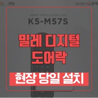 [당일무료설치/주키,보조키] 밀레 디지털 도어락/양천구 신정동 목동 신월동