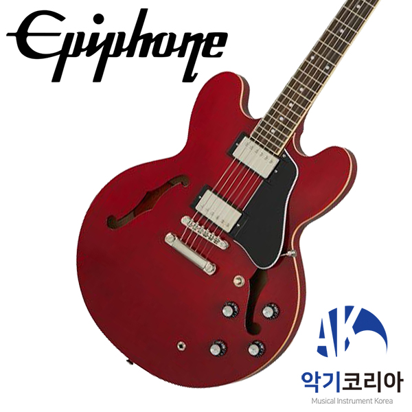 Epiphone 에피폰 ES-335 Cherry 일렉기타 ES335 할로우바디 Epiphone