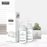 [청정백서] 500ml 2+1 살균탈취제 뿌리는소독제 코로나 방역 안심살균 소독스프레이