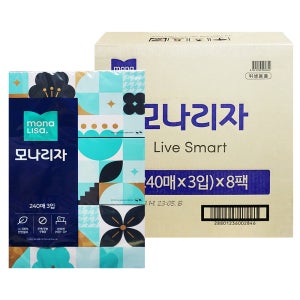 모나리자 각티슈 240매 24각 1박스