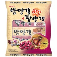 크라운 밤양갱 팥양갱 400g(8개입)