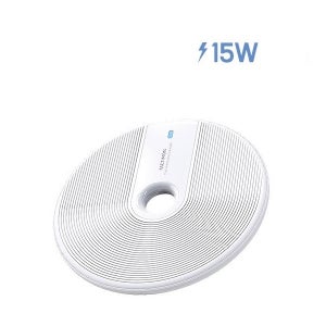 고속무선충전기 패드 최대15W 원형 C타입 PD 아이폰 갤럭시 휴대폰