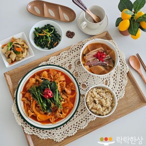 락락한상 가정식반찬배달 반찬정기배송 실속형 주1~5회