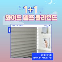 [1+1 와이드] 누구나 붙이는 셀프 블라인드 6color