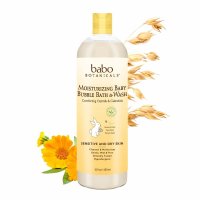 Babo Botanicals 바보 보태니컬스 모이스쳐라이징 베이비 버블 베스 워시 450ml