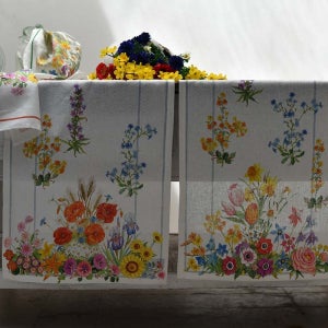 TTT 이태리직수입 마르키리빙 리넨 러너&스몰정사각