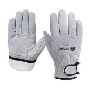 카멜로 방한 알곤 티그용접 캠핑 바베큐 레저 DIY 가시 작업 가죽 기모장갑 811-LW
