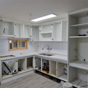 싱크대 철거 수거+폐기 원스톱서비스 ㅡ자 4M이하