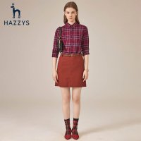 HAZZYS 헤지스 레이디스 여자 여성 블라우스 긴팔 드레스 셔츠 ASCSK19DK17