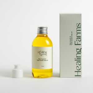 힐링팜스 천연 아로마 마사지 오일 바디 발 전신 보습 맛사지 괄사 커플 150ml