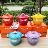 르크루제 법랑 Le Creuset 18cm 미니 라이스 에나멜 주철 냄비솥밥