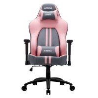 제닉스 아레나 게이밍의자 핑크에디션 레이싱 버킷 시트 디자인 핑크 의자