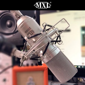 MXL2006 엠엑스엘 콘덴서 마이크 보컬 홈레코딩 방송용 녹음 유튜브 BJ 입문용