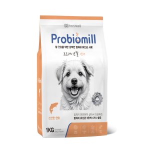 프로바이오밀(연어) 1kg 강아지유산균사료 반습식