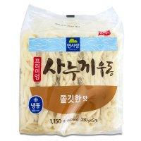 +면사랑 프리미엄 사누끼우동 쫄깃한맛 1.15kg (230g x 5개) 냉동우동면 우동사리