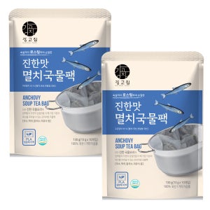 강고집 진한맛 멸치국물팩130g 2개