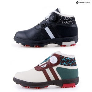 [골프화] 여성용겨울골프화 루칸 오토락 부츠 스파이크 골프신발 스크린 연습용