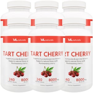마이라이프 내추럴스 타트 체리 추출물 8000 mg 240캡슐, 6개