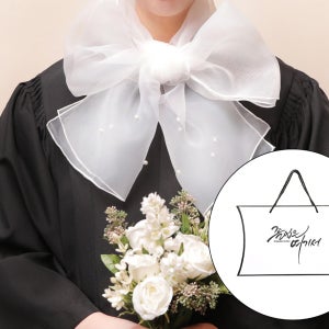 졸업리본 졸업 스카프 졸업식 리본 졸업은여기서