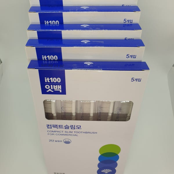 동화약품 잇치칫솔 잇백 컴팩트 슬림모 30개(5개입x6)