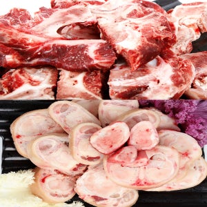 한우 우족2kg+잡뼈1kg 사골 곰탕 곰국 몸보신 소꼬리 몸보신세트