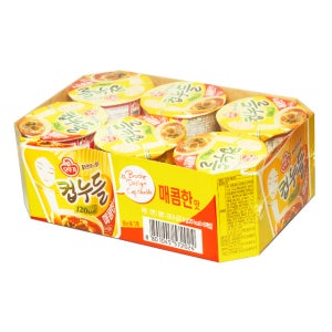 오뚜기 컵누들 매콤한맛 컵라면 37.8g / 6입