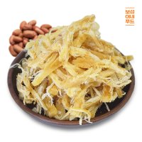 보섭이네푸드 땅콩버터구이 오징어채 500g 주전부리 간식 안주