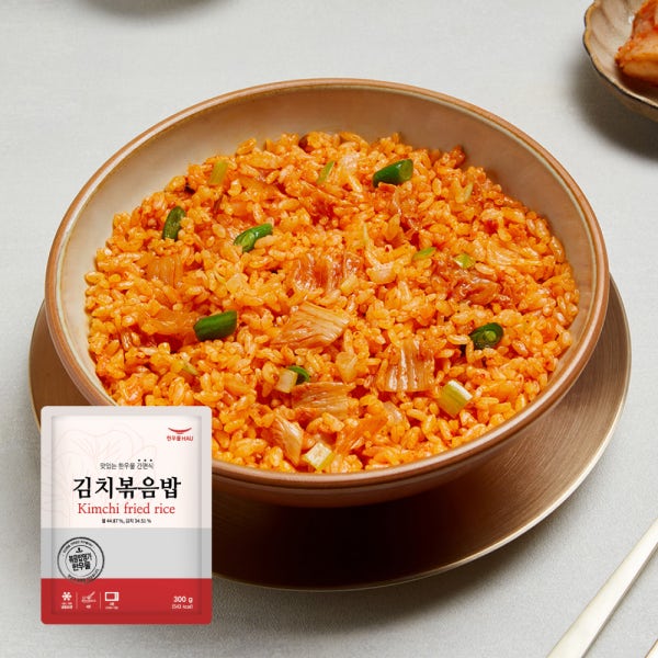 한우물 김치 볶음밥 300g x 6봉