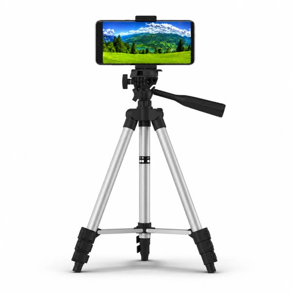 4단 브이로그 유튜브 셀카 카메라 스마트폰 삼각대 T600
