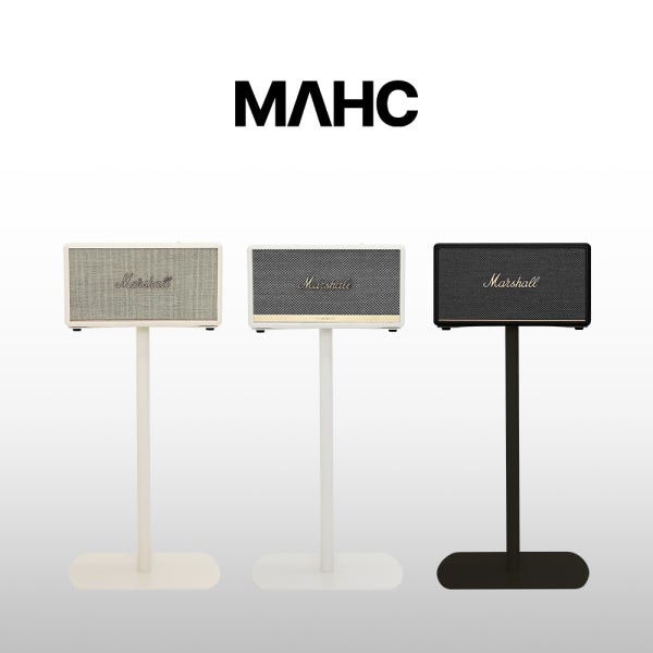 MAHC 마샬 스피커 스탠드 스탠모어 3 2 1 슬림 사각 라운드형 거치대 받침대