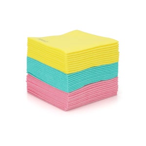 아피스 독일 일회용 부직포 천연행주 30매(핑크10매+그린10매+옐로우10매 )1박스