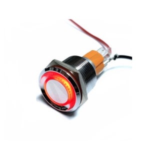 LB19B-P10Z 19파이 LED LOCK 타입 방수메탈스위치 9V-24V