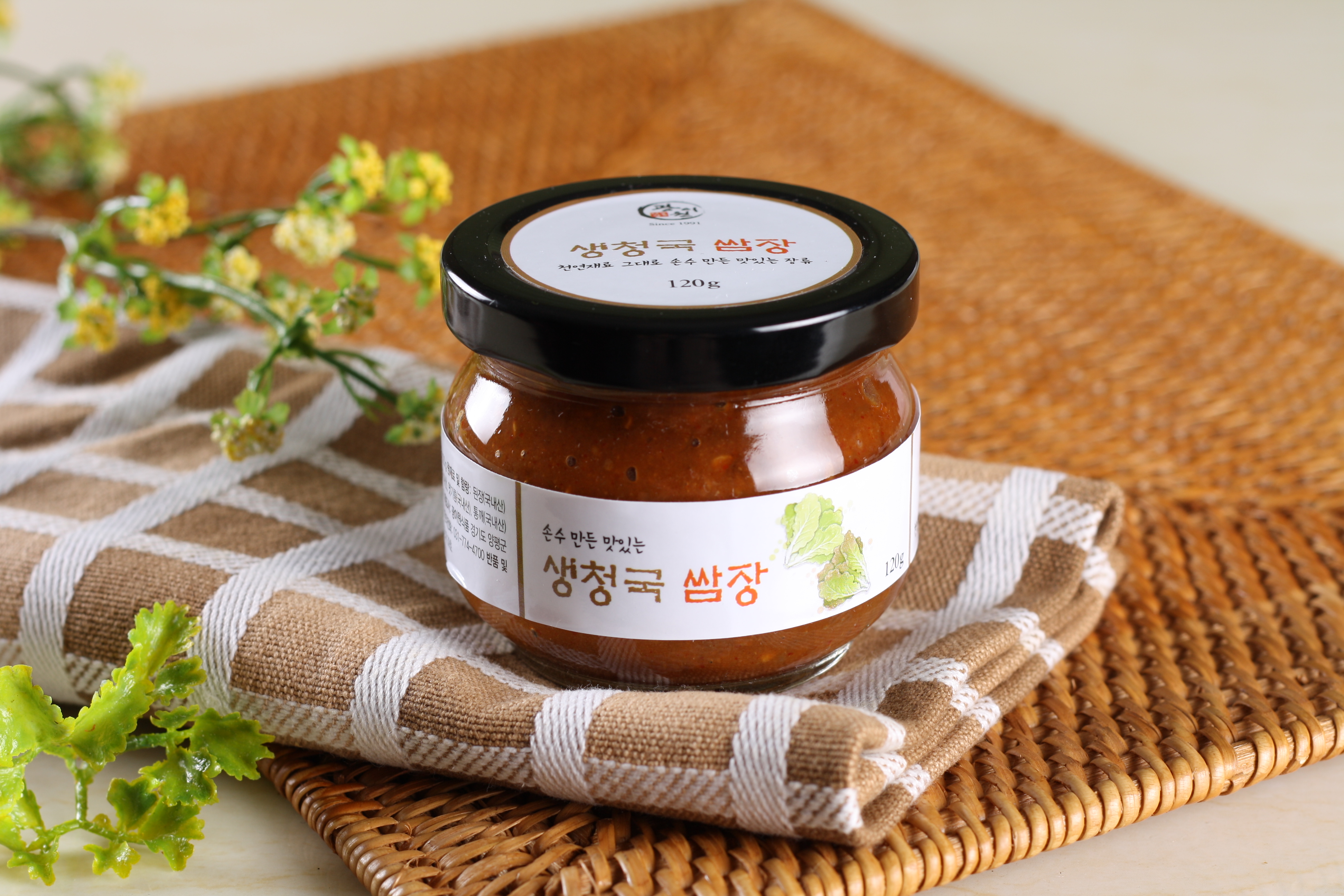 광이원 우리콩으로 만든 국산 생청국 쌈장250g 450g