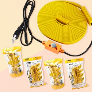 동파방지열선 겨울철 감아쓰는 수도열선 센서형 5M