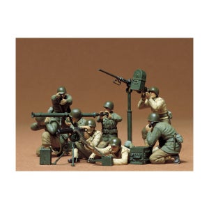 타미야 35086 미 육군 보병 기관총 박격포 부대 세트 1/35 U.S. Gun and Mortar Team