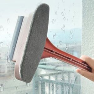유리창청소도구 유리닦이 방충망청소솔 스퀴지 일체형