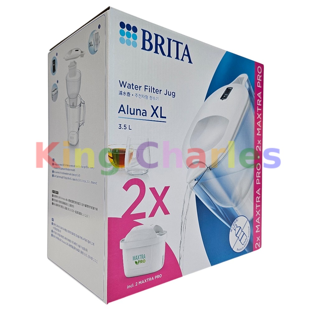 브리타 알루나 XL 정수기 3.5L+막스트라 프로 필터 2개 트레이더스